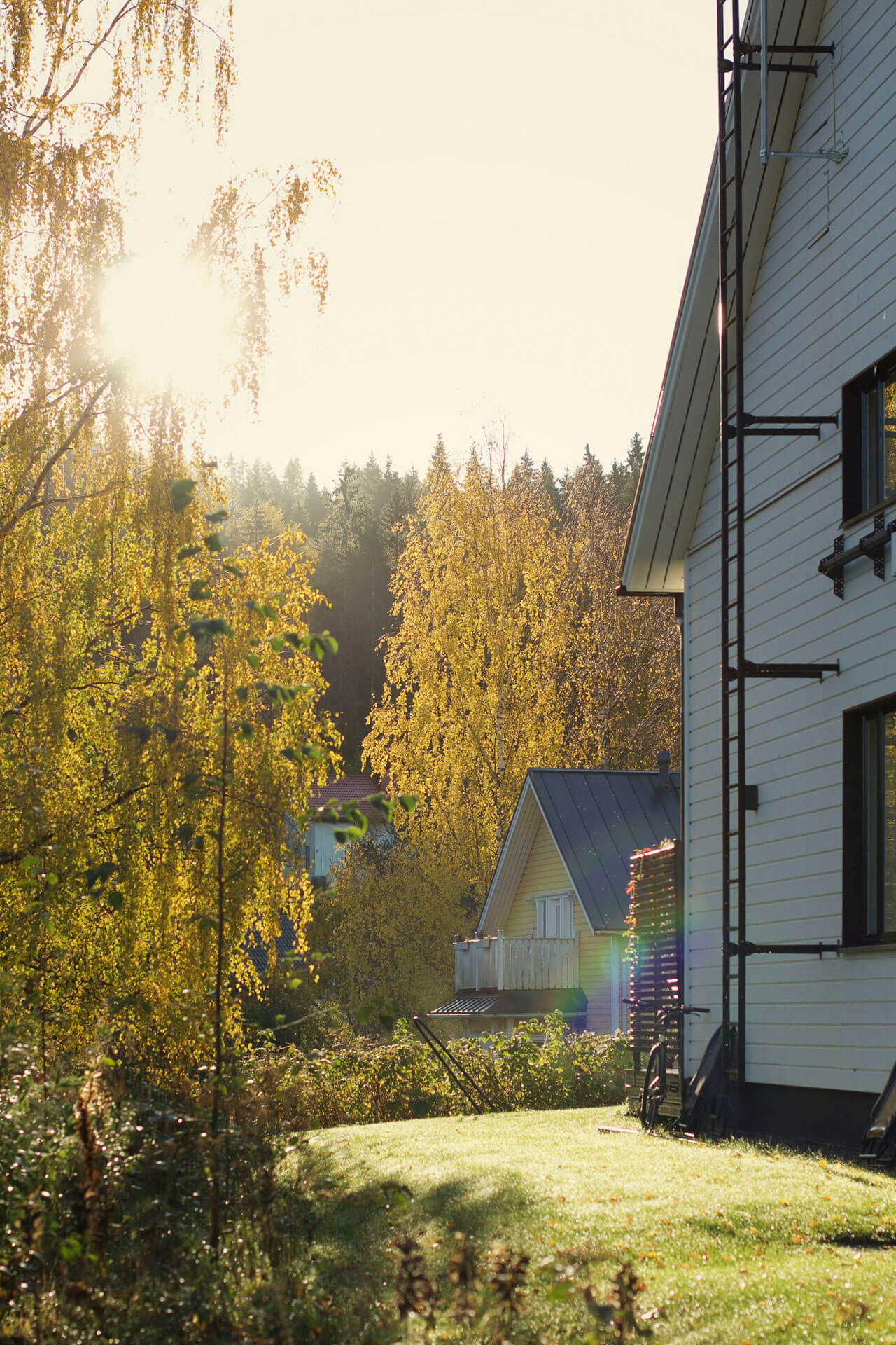 Koti, jossa maalämpö säästää 60 prosenttia vuosittaisissa lämmityskuluissa.