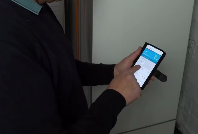 Maalämmön etäohjaus mobiilista.